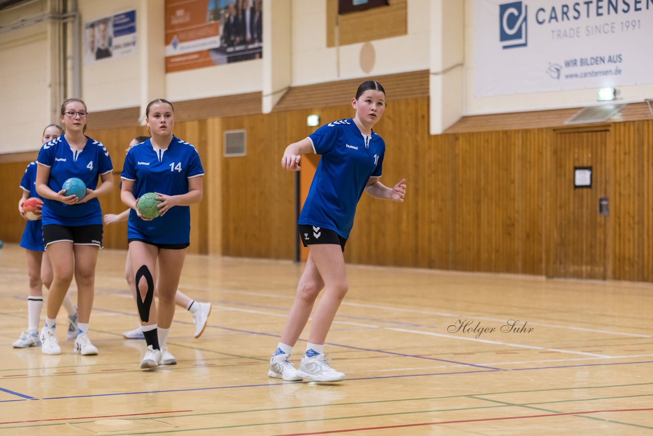 Bild 61 - wCJ TSV Ellerau - SG Pahlhude/Tellingstedt : Ergebnis: 21:18